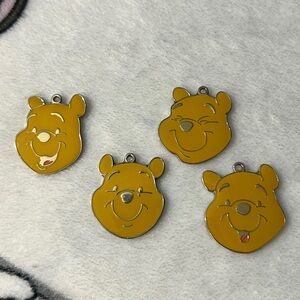 Disney Winnie the Pooh Expressions Charms, Set of 4